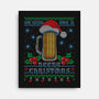 Beery Ugly Xmas-None-Stretched-Canvas-Getsousa!