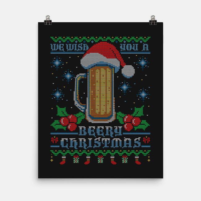 Beery Ugly Xmas-None-Matte-Poster-Getsousa!