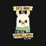 I'm The Probllama-None-Fleece-Blanket-NemiMakeit