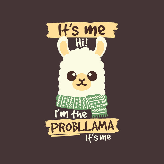 I'm The Probllama-None-Stretched-Canvas-NemiMakeit