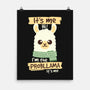 I'm The Probllama-None-Matte-Poster-NemiMakeit