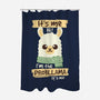 I'm The Probllama-None-Polyester-Shower Curtain-NemiMakeit