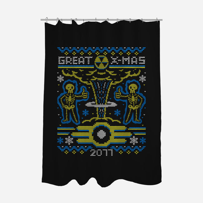 The Great Xmas-None-Polyester-Shower Curtain-Getsousa!