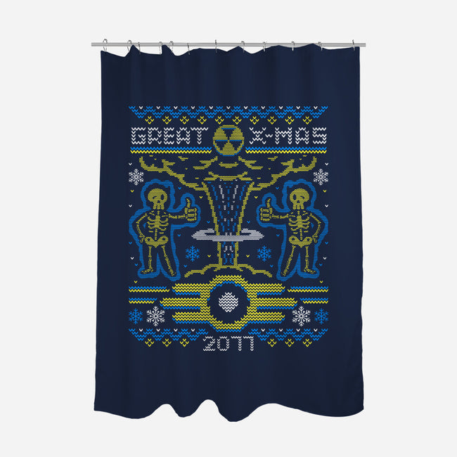 The Great Xmas-None-Polyester-Shower Curtain-Getsousa!