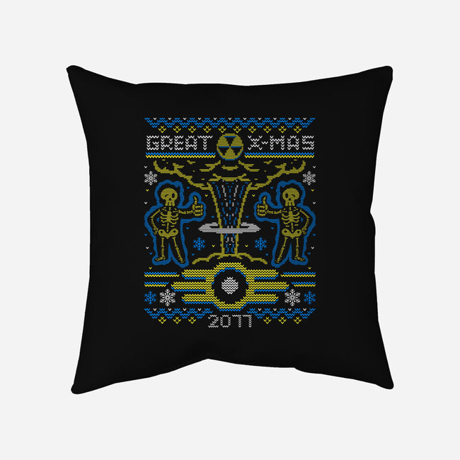 The Great Xmas-None-Removable Cover w Insert-Throw Pillow-Getsousa!