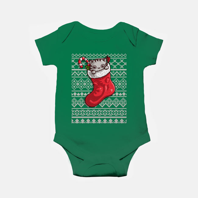 Adorable Ugly Sweater-Baby-Basic-Onesie-Wenceslao A Romero