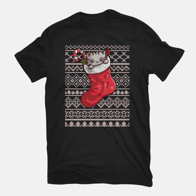 Adorable Ugly Sweater-Mens-Basic-Tee-Wenceslao A Romero