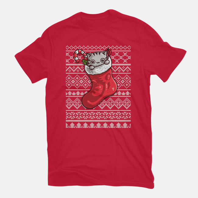 Adorable Ugly Sweater-Mens-Basic-Tee-Wenceslao A Romero