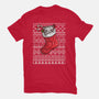 Adorable Ugly Sweater-Womens-Fitted-Tee-Wenceslao A Romero