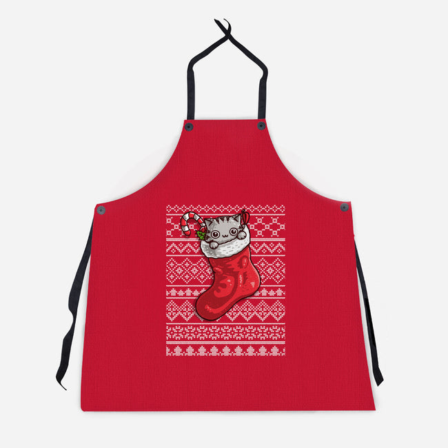 Adorable Ugly Sweater-Unisex-Kitchen-Apron-Wenceslao A Romero