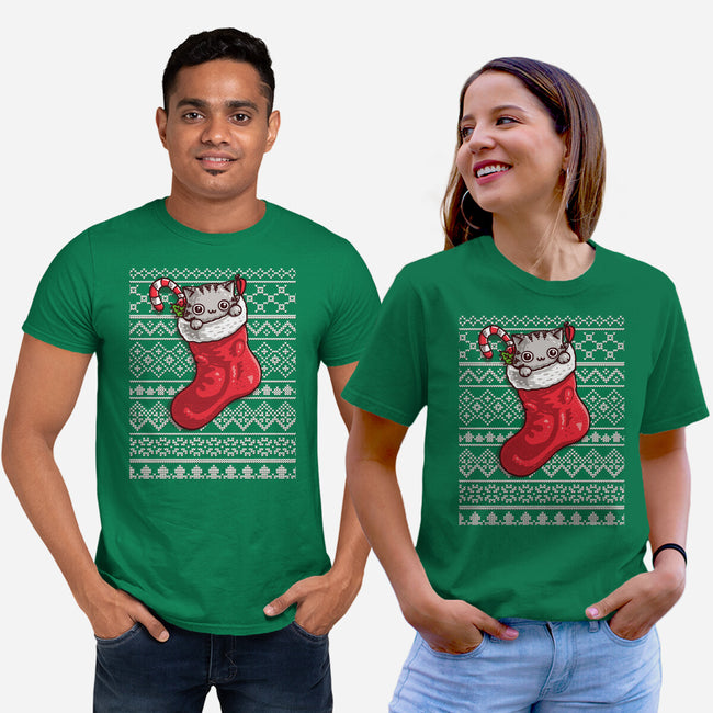 Adorable Ugly Sweater-Unisex-Basic-Tee-Wenceslao A Romero