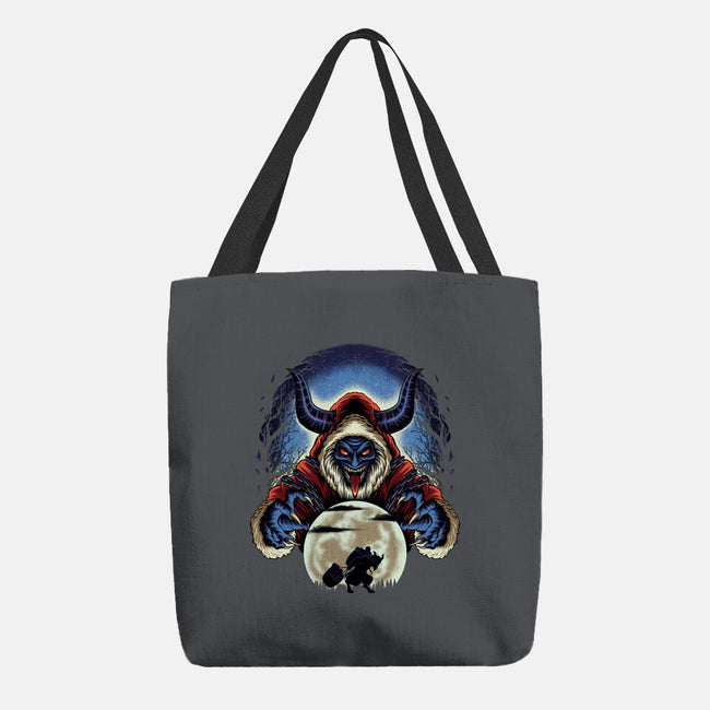 Shadow Of Saint Nick-None-Basic Tote-Bag-rmatix