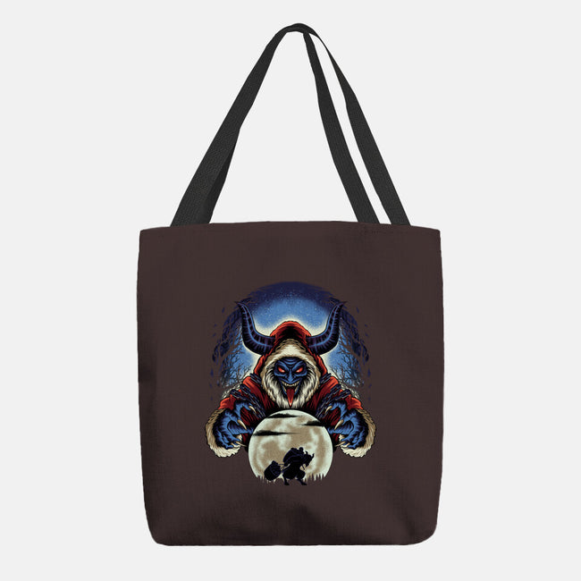 Shadow Of Saint Nick-None-Basic Tote-Bag-rmatix