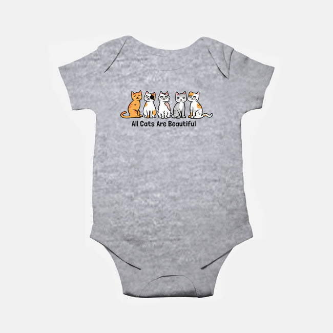 All Cats Are Beautiful-Baby-Basic-Onesie-anarist