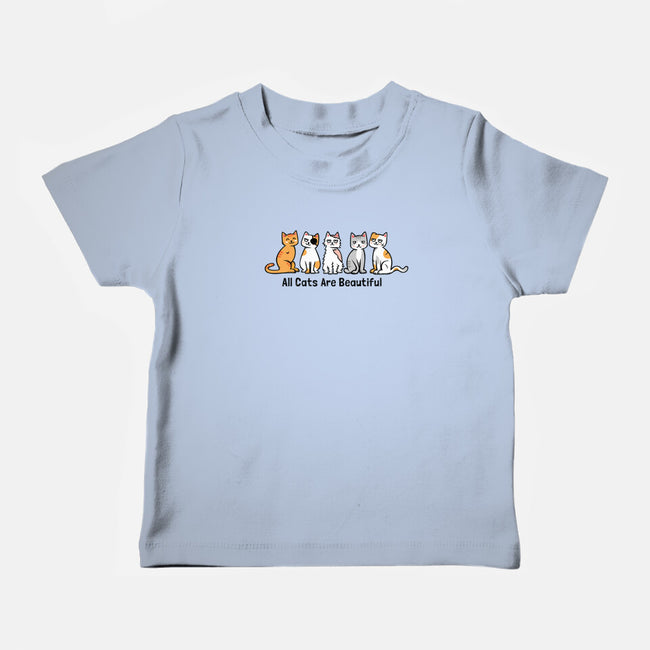 All Cats Are Beautiful-Baby-Basic-Tee-anarist