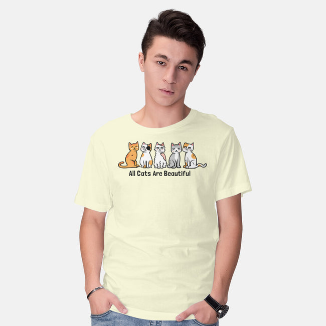 All Cats Are Beautiful-Mens-Basic-Tee-anarist