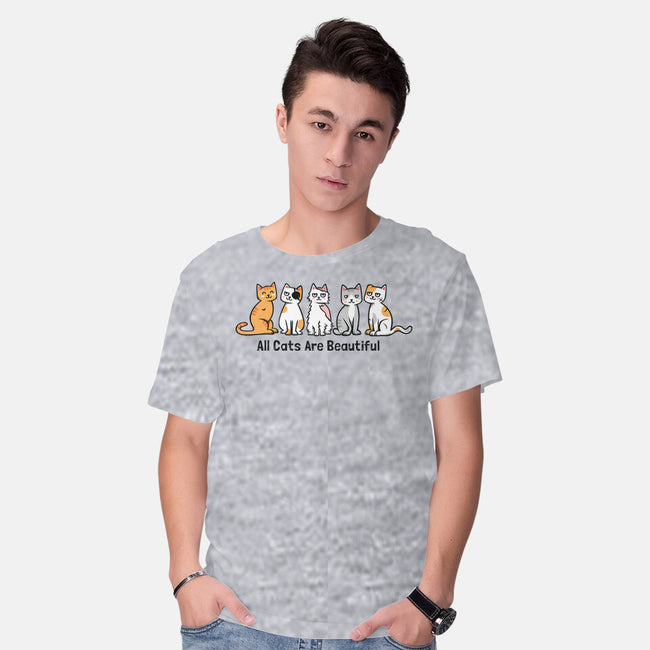 All Cats Are Beautiful-Mens-Basic-Tee-anarist