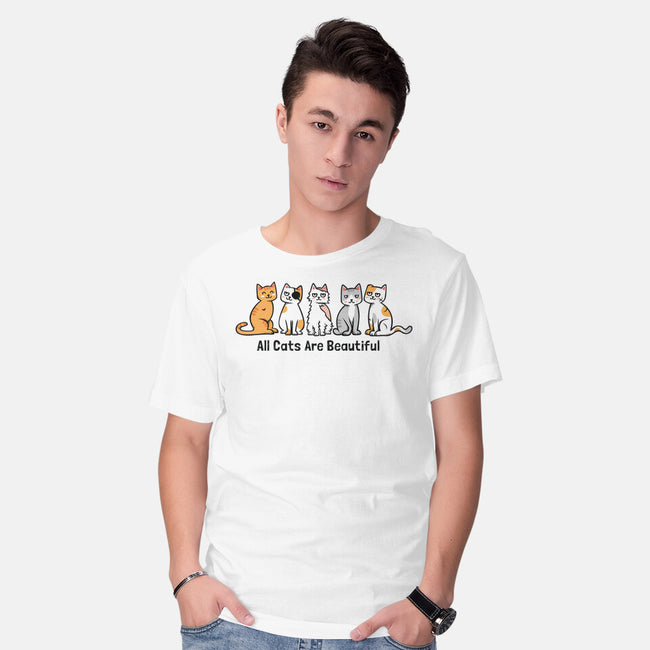 All Cats Are Beautiful-Mens-Basic-Tee-anarist