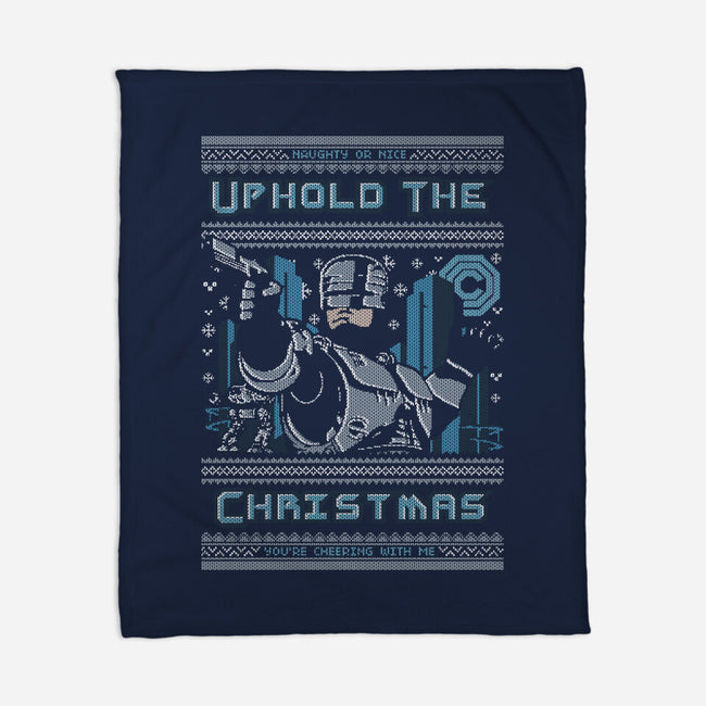 A Very Lawful Christmas-None-Fleece-Blanket-Arinesart