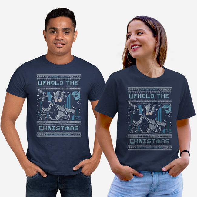 A Very Lawful Christmas-Unisex-Basic-Tee-Arinesart