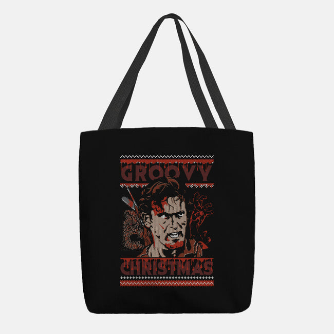 A Groovy Christmas-None-Basic Tote-Bag-Arinesart