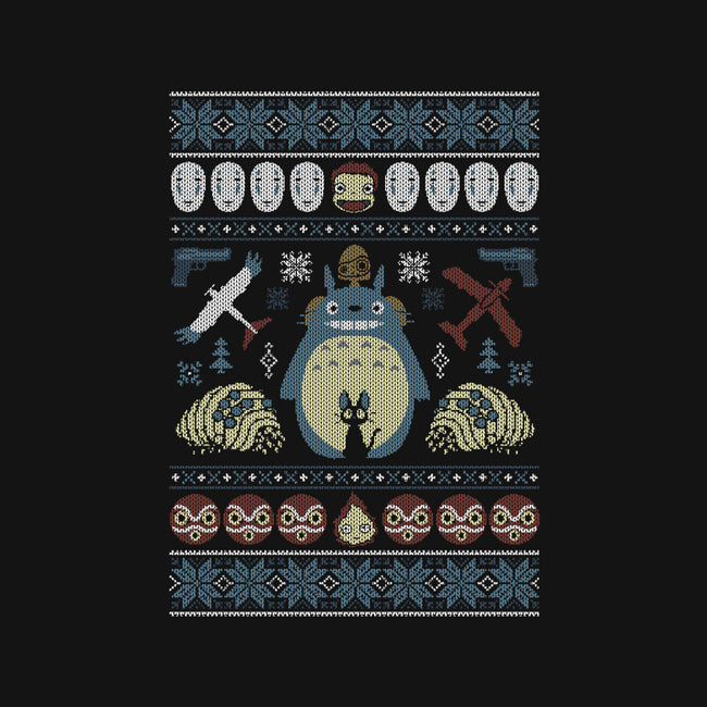 A Very Ghibli Christmas-Mens-Basic-Tee-Arinesart