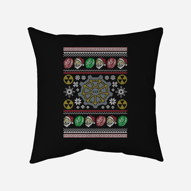 A Very Sheltered Christmas-None-Removable Cover w Insert-Throw Pillow-Arinesart