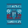 A Timey Wimey Christmas-None-Fleece-Blanket-Arinesart