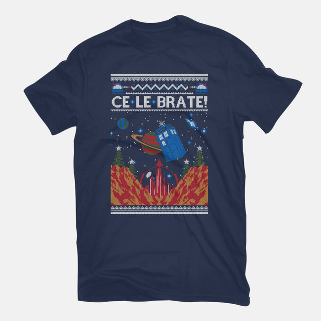 Ce-Le-Brate Christmas-Unisex-Basic-Tee-Arinesart