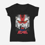 Partners In Fight-Womens-V-Neck-Tee-JCMaziu