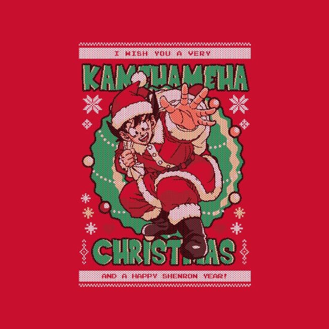 Kamehameha Christmas-Unisex-Kitchen-Apron-Arinesart