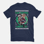 Kamehameha Christmas-Womens-Fitted-Tee-Arinesart