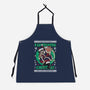 Kamehameha Christmas-Unisex-Kitchen-Apron-Arinesart