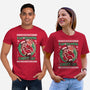 Kamehameha Christmas-Unisex-Basic-Tee-Arinesart