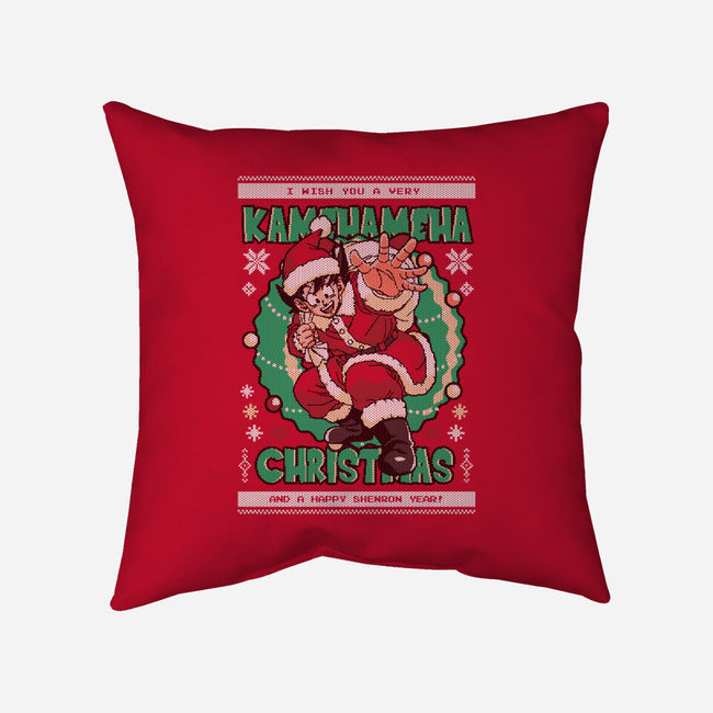 Kamehameha Christmas-None-Removable Cover w Insert-Throw Pillow-Arinesart