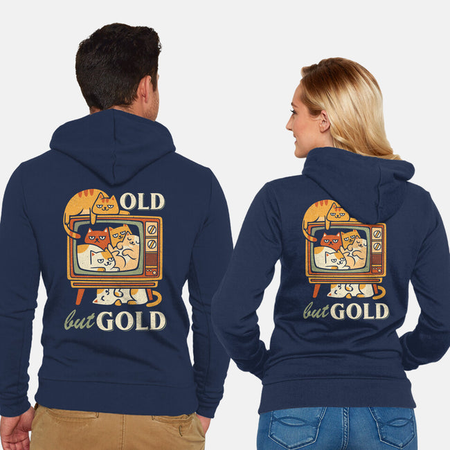 Old But Gold-Unisex-Zip-Up-Sweatshirt-anarist