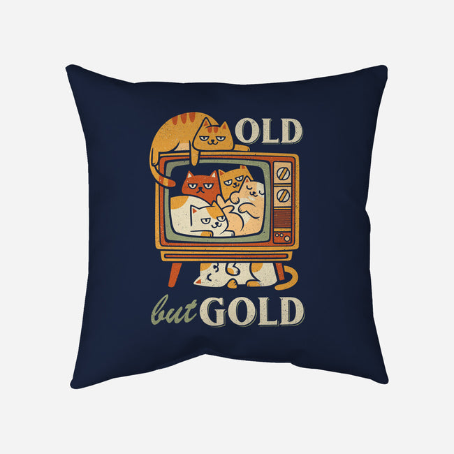 Old But Gold-None-Removable Cover w Insert-Throw Pillow-anarist