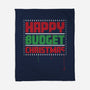 Happy Budget Christmas-None-Fleece-Blanket-rocketman_art