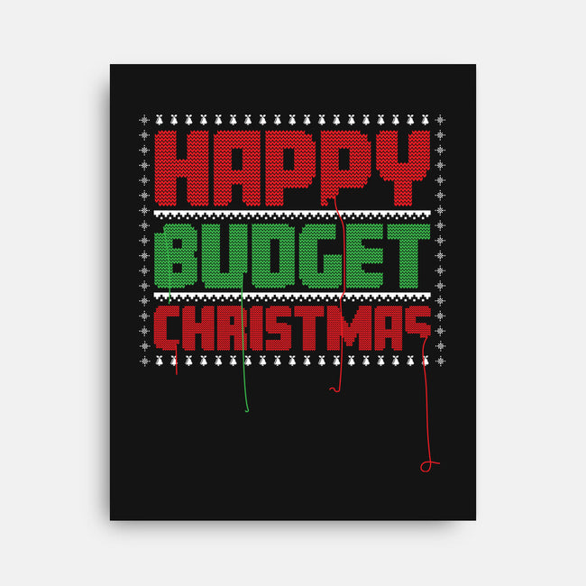 Happy Budget Christmas-None-Stretched-Canvas-rocketman_art