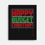 Happy Budget Christmas-None-Stretched-Canvas-rocketman_art