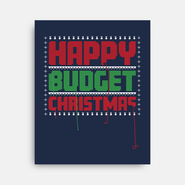 Happy Budget Christmas-None-Stretched-Canvas-rocketman_art