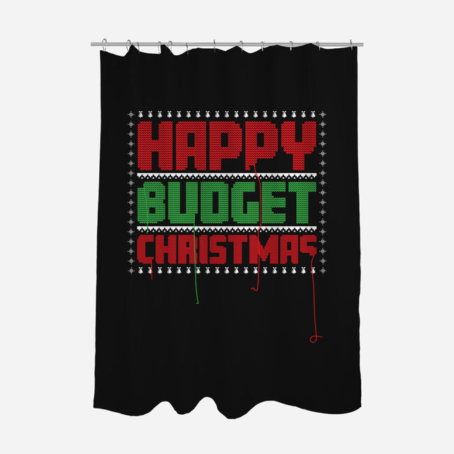 Happy Budget Christmas-None-Polyester-Shower Curtain-rocketman_art