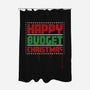 Happy Budget Christmas-None-Polyester-Shower Curtain-rocketman_art