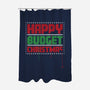 Happy Budget Christmas-None-Polyester-Shower Curtain-rocketman_art