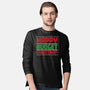 Happy Budget Christmas-Mens-Long Sleeved-Tee-rocketman_art