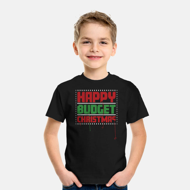 Happy Budget Christmas-Youth-Basic-Tee-rocketman_art