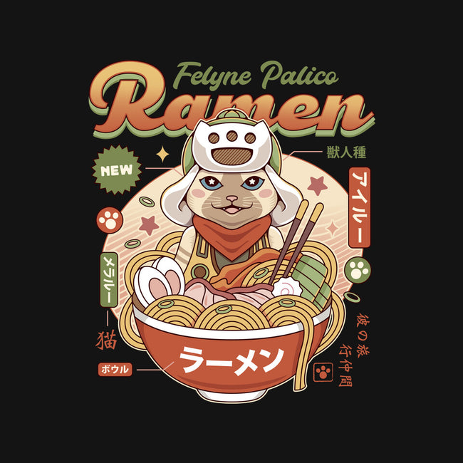 Felyne Palico Ramen-Mens-Basic-Tee-LAGELANTEE