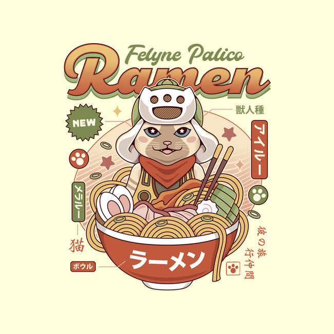 Felyne Palico Ramen-Mens-Basic-Tee-LAGELANTEE