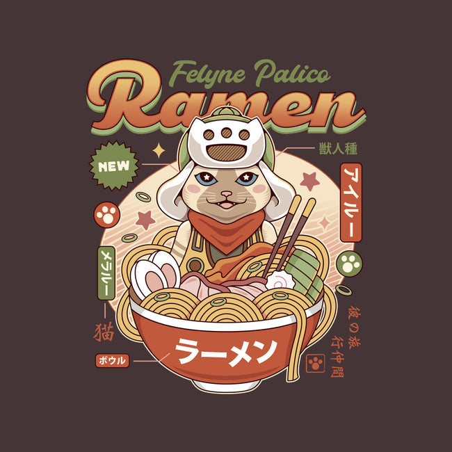 Felyne Palico Ramen-Mens-Heavyweight-Tee-LAGELANTEE