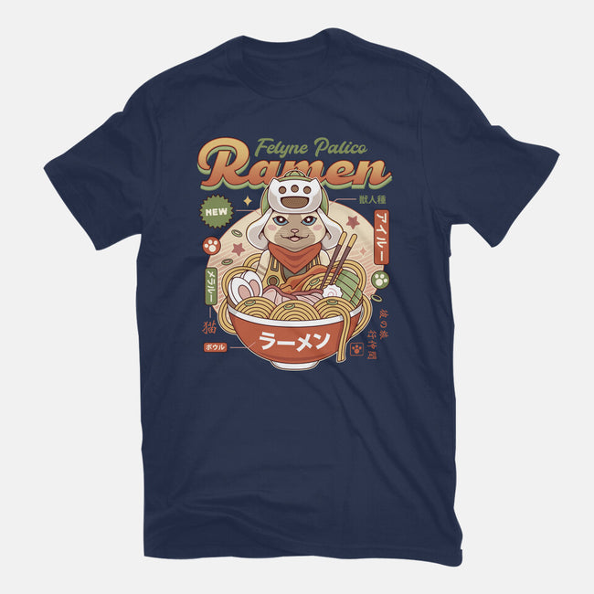 Felyne Palico Ramen-Mens-Heavyweight-Tee-LAGELANTEE